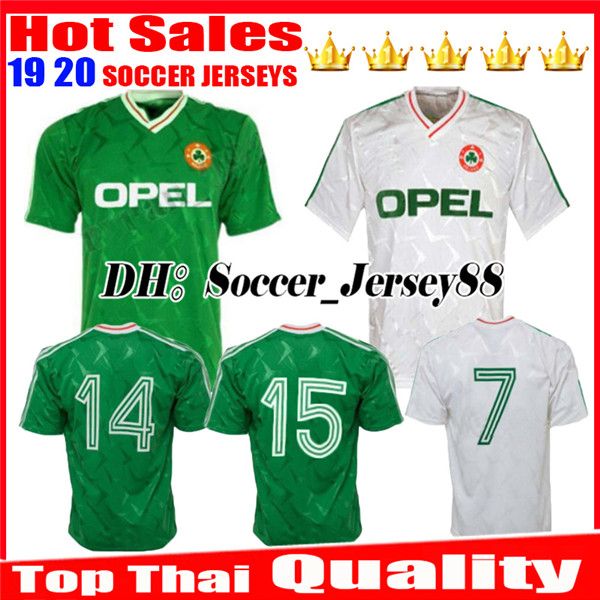 1990 1992 thai quality ireland retro soccer jersey 1990 world cup ireland home classic jersey vintage irish sheedy size football shirts, Black;yellow
1990 1992 thai quality ireland retro soccer jersey 1990 world cup ireland home classic jersey vintage irish sheedy size football shirts, Black;yellow