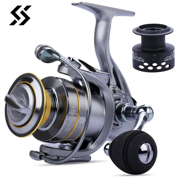 sougayilang all metal spool spinning reel 13+1bb double spool fishing reel 8kg max drag 5. 5.5:1 gear ratio carp fishing
sougayilang all metal spool spinning reel 13+1bb double spool fishing reel 8kg max drag 5. 5.5:1 gear ratio carp fishing