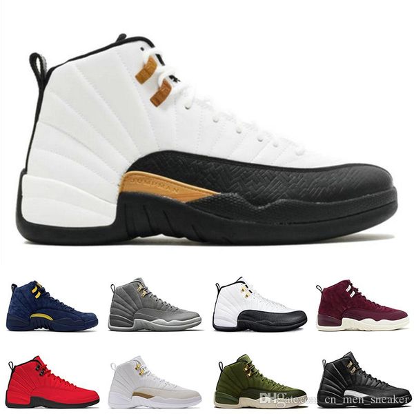 12 12s men basketball shoes Michigan Bulls College Navy UNC NYC Dark Grey Bordeaux Wings Flu Game mens Sports sneakers for men US7-13
12 12s men basketball shoes Michigan Bulls College Navy UNC NYC Dark Grey Bordeaux Wings Flu Game mens Sports sneakers for men US7-13