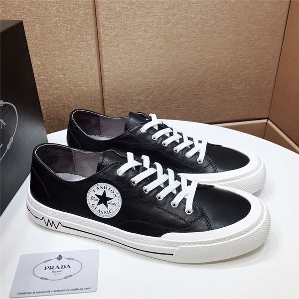 highest version brand white shoes men's leather breathable wild men's shoes flat white casual shoes size: 38-44 02, Black
highest version brand white shoes men's leather breathable wild men's shoes flat white casual shoes size: 38-44 02, Black