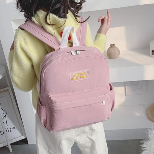 fashion solid color children's backpack cute nylon mini shoulders bag snacks backpack for child school bags #20
fashion solid color children's backpack cute nylon mini shoulders bag snacks backpack for child school bags #20