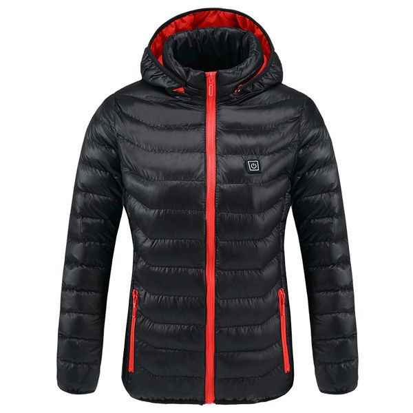 women winter outdoor warm heating jackets smart thermostat hooded heated clothing waterproof skiing hiking jackets fishing vest, Blue;black
women winter outdoor warm heating jackets smart thermostat hooded heated clothing waterproof skiing hiking jackets fishing vest, Blue;black
