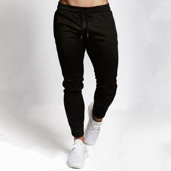 men sports fitness pants sweat pants tracksuit bottoms casual jogging trousers, Black
men sports fitness pants sweat pants tracksuit bottoms casual jogging trousers, Black