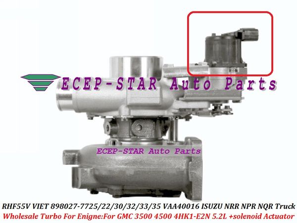 solenoid actuator turbo rhf55v viet 8980277725 8980277722 vaa40016 for isuzu nrr npr nqr truck for gmc 3500 4500 4hk1-e2n 5.2l 
solenoid actuator turbo rhf55v viet 8980277725 8980277722 vaa40016 for isuzu nrr npr nqr truck for gmc 3500 4500 4hk1-e2n 5.2l