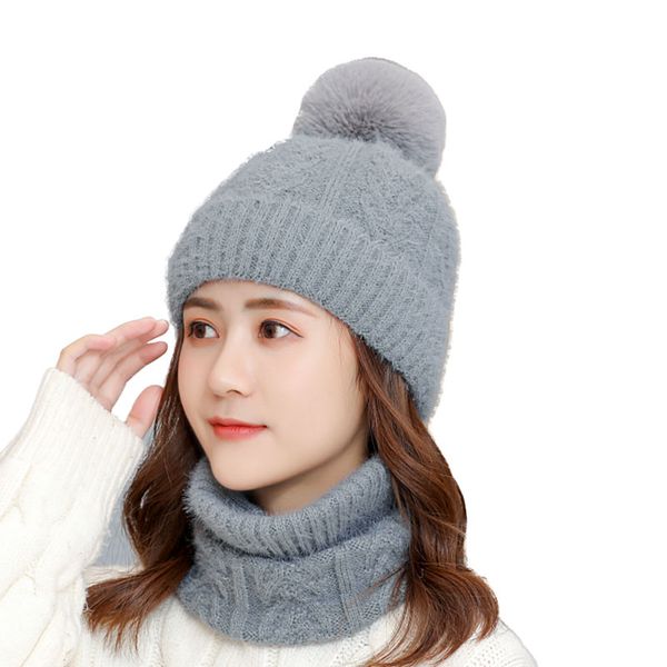 women scarf knitted hat winter hats for women female beanie balaclava mask solid female cap gorro hat skullies beanies, Blue;gray
women scarf knitted hat winter hats for women female beanie balaclava mask solid female cap gorro hat skullies beanies, Blue;gray