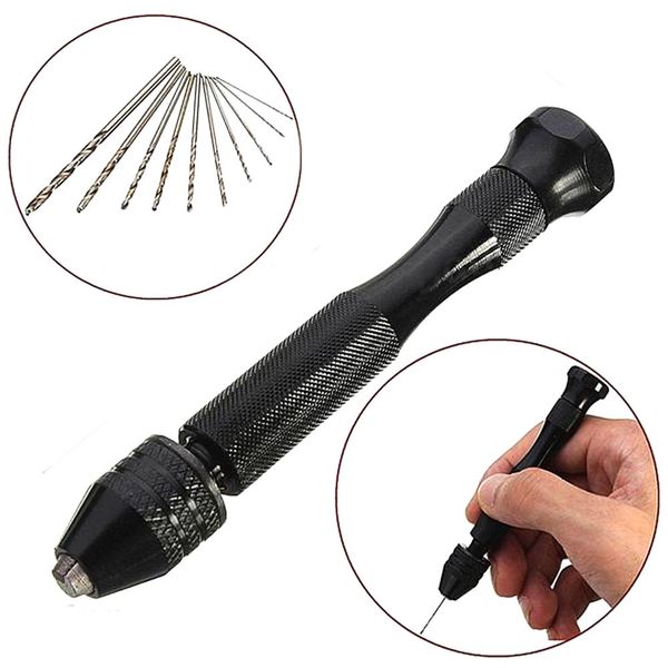 10 pieces twist drill bits set, pin vise woodworking hand drill for model resin jewelry walnut amber beeswax olive nut
10 pieces twist drill bits set, pin vise woodworking hand drill for model resin jewelry walnut amber beeswax olive nut