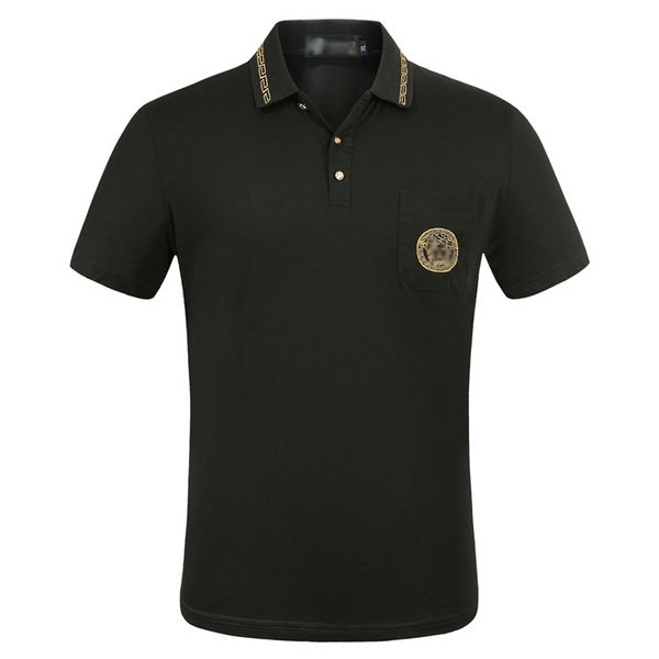 2020 luxury europe paris patchwork men tshirt fashion mens designers t shirt casual men clothes medusa cotton tee luxury polo, White;black
2020 luxury europe paris patchwork men tshirt fashion mens designers t shirt casual men clothes medusa cotton tee luxury polo, White;black