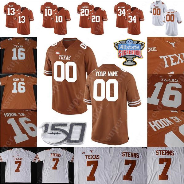 Texas Longhorns Football Jersey Malik Jefferson Nathan Vasher Shaun Rogers Raymond Clayborn Tony Brackens Johnnie Johnson Bryant Westbrook
Texas Longhorns Football Jersey Malik Jefferson Nathan Vasher Shaun Rogers Raymond Clayborn Tony Brackens Johnnie Johnson Bryant Westbrook