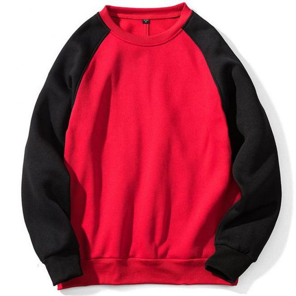 2018 patchwork crew neck pullover men fleece thickening hoodies fashion streetwear red black stitching hip hop sweatshirts men
2018 patchwork crew neck pullover men fleece thickening hoodies fashion streetwear red black stitching hip hop sweatshirts men
