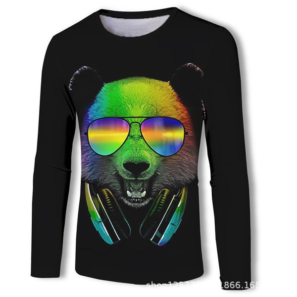 mens designer special digital printing long sleeve t-shirt dogoav3, White;black
mens designer special digital printing long sleeve t-shirt dogoav3, White;black