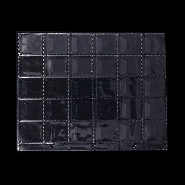 1 or 2 sheets 30 pockets plastic pvc coin holders storage collection material money case high quality
1 or 2 sheets 30 pockets plastic pvc coin holders storage collection material money case high quality