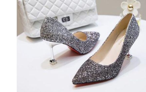 2019 women's shoes in spring and autumn with new style high heel fine heel pointed end@215, Black
2019 women's shoes in spring and autumn with new style high heel fine heel pointed end@215, Black