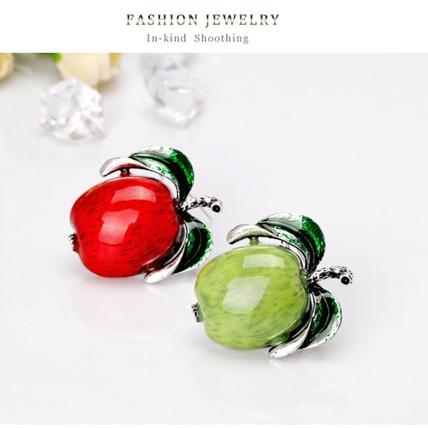 3pcs/lot fashion apple enamel brooches 2019 women men's weddings fruit brooch pins christmas gift, Gray
3pcs/lot fashion apple enamel brooches 2019 women men's weddings fruit brooch pins christmas gift, Gray