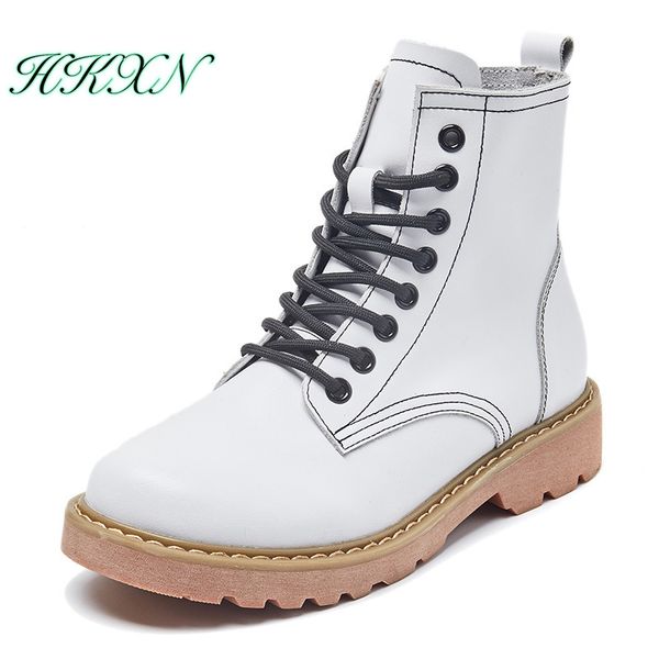 hkxn 2019 boots women genuine leather shoes for winter boots woman casual autumn motorcycle mujer female ankle, Black
hkxn 2019 boots women genuine leather shoes for winter boots woman casual autumn motorcycle mujer female ankle, Black