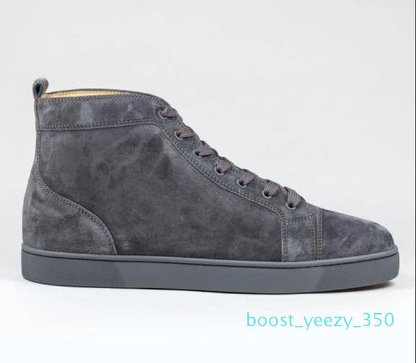 italy design red bottom veau velours sneaker high lace-up mens sneaker red rubber sole grey suede men flat orlato rantus b35, Black
italy design red bottom veau velours sneaker high lace-up mens sneaker red rubber sole grey suede men flat orlato rantus b35, Black