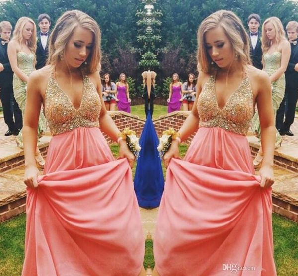 long evening dresses special occasion dresses beading backless a-line formal chiffon v-neck prom dress runway fashion 87, Black;red
long evening dresses special occasion dresses beading backless a-line formal chiffon v-neck prom dress runway fashion 87, Black;red