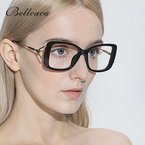 bellcaca spectacle frame women myopia eyeglasses prescription computer optical clear lens eye glasses frame for female bc695, Black
bellcaca spectacle frame women myopia eyeglasses prescription computer optical clear lens eye glasses frame for female bc695, Black