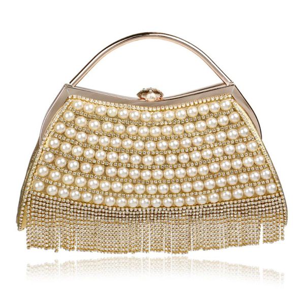 evening bags shoulder bag pearl beaded fashion purses and handbags metal handle diamond tassel prom party bolsas de mujer
evening bags shoulder bag pearl beaded fashion purses and handbags metal handle diamond tassel prom party bolsas de mujer