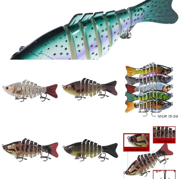 fkkto fishing bait tackle 5 grid box type luya box (10cm * 15.5g) can hold 5 fake baits
fkkto fishing bait tackle 5 grid box type luya box (10cm * 15.5g) can hold 5 fake baits