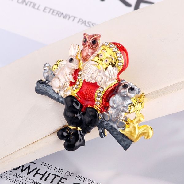 new recommend retro women rhinestone brooch christmas series pin beautiful fashion new year santa claus decorated gift party jewelry, Gray
new recommend retro women rhinestone brooch christmas series pin beautiful fashion new year santa claus decorated gift party jewelry, Gray
