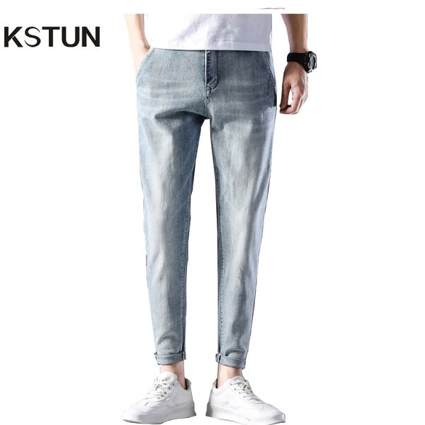 kstun jeans for men light blue skinny elasticity 2020 summer denim pants casual male trousers men's clothing jeans
kstun jeans for men light blue skinny elasticity 2020 summer denim pants casual male trousers men's clothing jeans