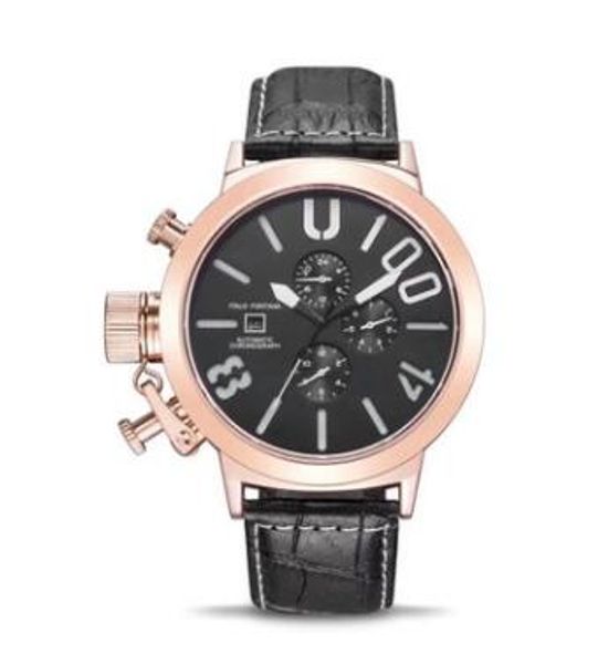marca orologio men's watch new mens automatic mechanical white dial watches boat big 5cm classic round black u rubber luxury watch have, Slivery;brown
marca orologio men's watch new mens automatic mechanical white dial watches boat big 5cm classic round black u rubber luxury watch have, Slivery;brown