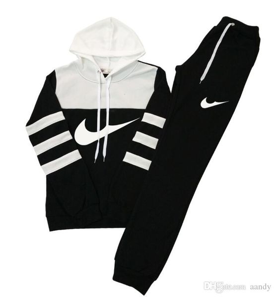 women casual sports hooded sweatshirts + pants 2pc, wholesale and retail clothing female runners, hit color suit woman sweatshirts tracksuit, Black
women casual sports hooded sweatshirts + pants 2pc, wholesale and retail clothing female runners, hit color suit woman sweatshirts tracksuit, Black