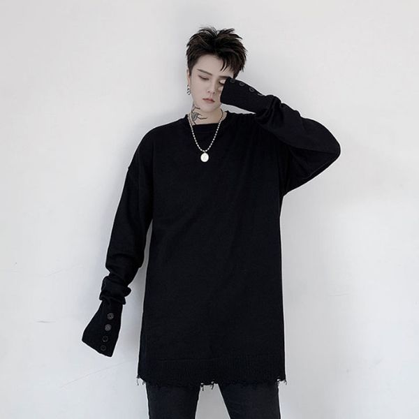 2020 new men women white black button hole slim fit thin sweater male vintage fashion casual knitted pullover sweater
2020 new men women white black button hole slim fit thin sweater male vintage fashion casual knitted pullover sweater