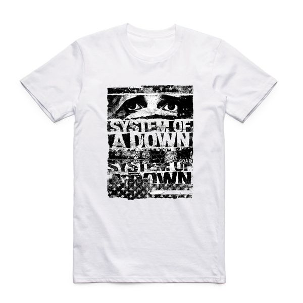 asian size men women printing rock metal music band soad system of a down t-shirt summer o-neck short sleeve tshirt, White;black
asian size men women printing rock metal music band soad system of a down t-shirt summer o-neck short sleeve tshirt, White;black