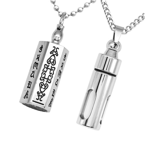 pack of 2 buddha necklace om mani padme hum buddhist stainless steel charms women men jewelry, Silver
pack of 2 buddha necklace om mani padme hum buddhist stainless steel charms women men jewelry, Silver