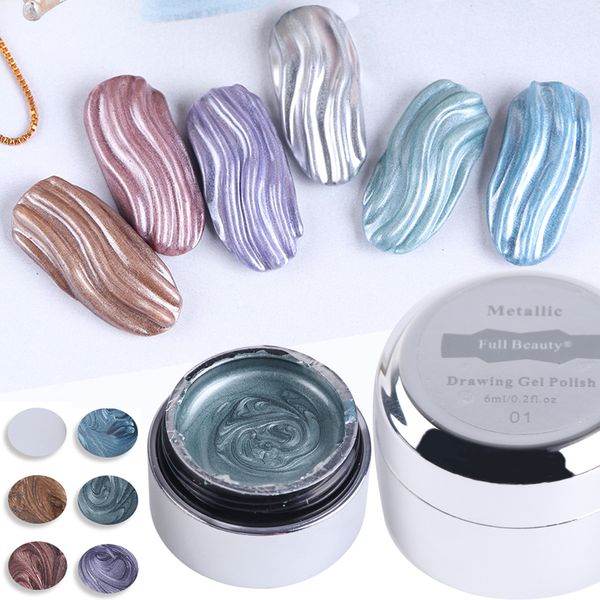6ml mirror metallic nail varnish gel rose gold blue painting 3d liner uv gel soak off charm nail art lacquers manicure be776-2, Red;pink
6ml mirror metallic nail varnish gel rose gold blue painting 3d liner uv gel soak off charm nail art lacquers manicure be776-2, Red;pink