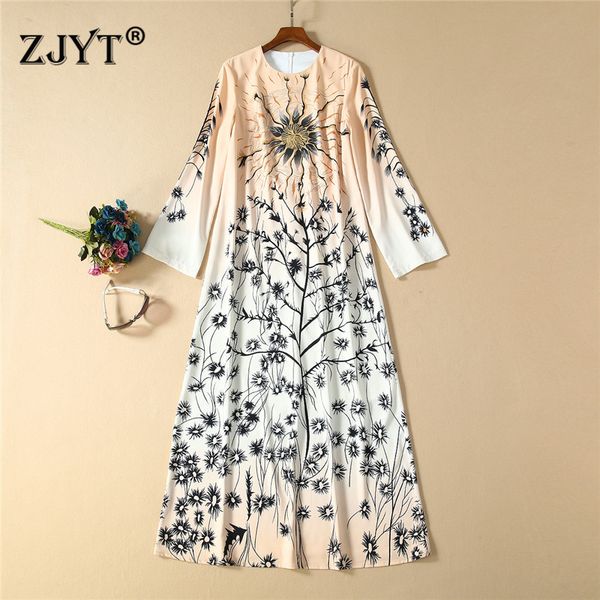 runway dress 2020 spring new fashion women's elegant long sleeve vintage print loose long vacation dress casual, Black;gray
runway dress 2020 spring new fashion women's elegant long sleeve vintage print loose long vacation dress casual, Black;gray