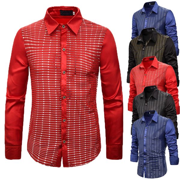 2019 люкс мужская мода slim fit рубашка с длинным рукавом рубашки платья вскользь рубашки tops s-2xl, White;black
2019 люкс мужская мода slim fit рубашка с длинным рукавом рубашки платья вскользь рубашки tops s-2xl, White;black