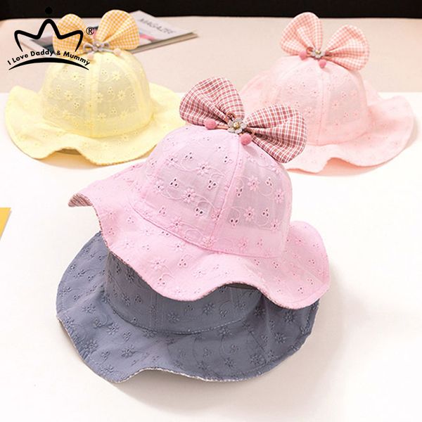 милый цветок детская шляпа с бантами лето дышащая сетка принцесса девушки ведро шляпа сплошной цвет хлопок младенческой дети козырек от солн, Yellow 
милый цветок детская шляпа с бантами лето дышащая сетка принцесса девушки ведро шляпа сплошной цвет хлопок младенческой дети козырек от солн, Yellow