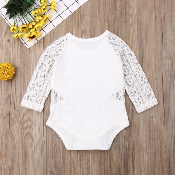 newborn kids baby girl lace hollow bodysuits clothes long sleeve solid autumn bodysuit jumpsuit outfits, White
newborn kids baby girl lace hollow bodysuits clothes long sleeve solid autumn bodysuit jumpsuit outfits, White