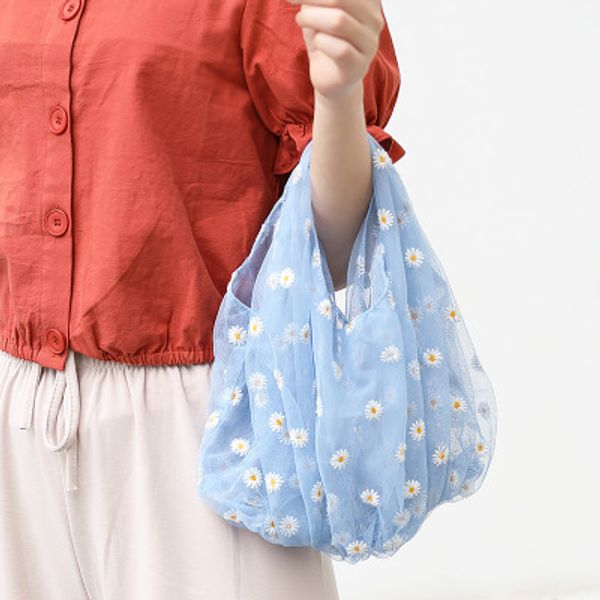 little daisy organza tote bag girl teenager cute floral summer vest shape blue handbag women sweet pink open bag stylish gift
little daisy organza tote bag girl teenager cute floral summer vest shape blue handbag women sweet pink open bag stylish gift