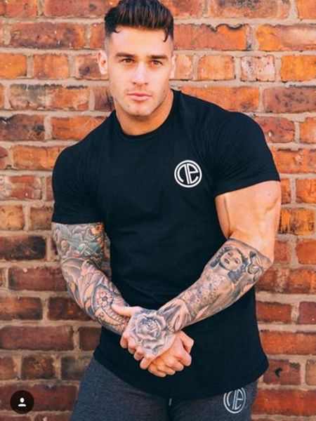 ae printed mens designer tshirts summer gym fitness athletic male crew neck tees short sleeved, White;black
ae printed mens designer tshirts summer gym fitness athletic male crew neck tees short sleeved, White;black