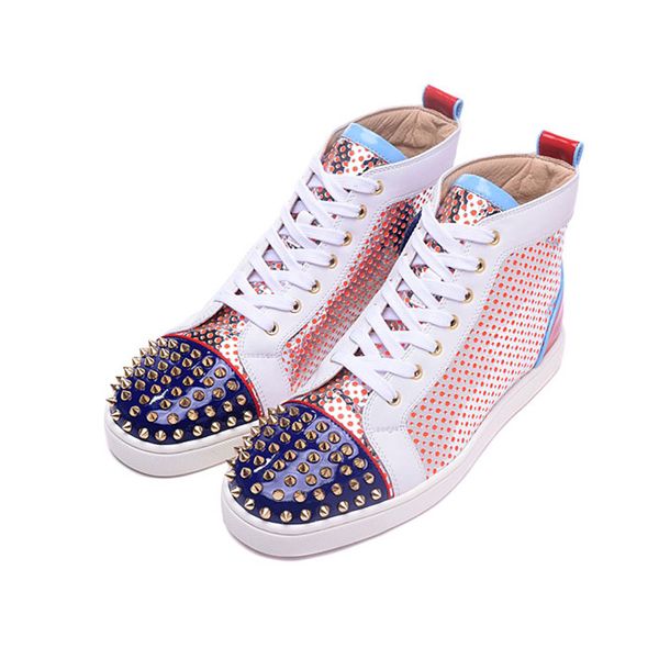 2019 новый конструктор red bottoms повседневная обувь скольжению на роликовый boat мужская женщины suede spike кристалл кожа спортивные крос, Black
2019 новый конструктор red bottoms повседневная обувь скольжению на роликовый boat мужская женщины suede spike кристалл кожа спортивные крос, Black