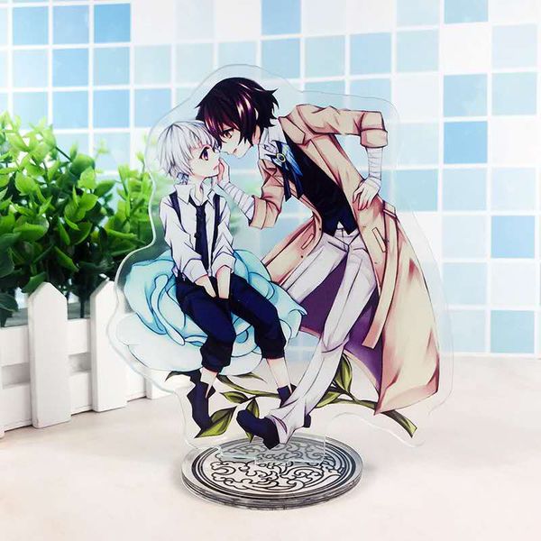 anime bungou stray dogs acrylic keychain taizaiji nakajima akutagawa ryunosuke cosplay stand figure keychain charm 15cm pendant, Silver
anime bungou stray dogs acrylic keychain taizaiji nakajima akutagawa ryunosuke cosplay stand figure keychain charm 15cm pendant, Silver
