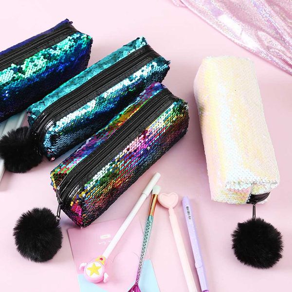 kawaii pencil case for girls boys school pen bag mermaid cute shining cosmetic pencilcase organizer hairball pouch
kawaii pencil case for girls boys school pen bag mermaid cute shining cosmetic pencilcase organizer hairball pouch