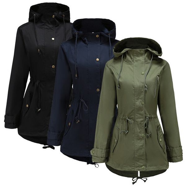 laamei winter lady trench cardigan outwear hooded long trench coat for women fashion solid color hoody casual millitary slim, Tan;black
laamei winter lady trench cardigan outwear hooded long trench coat for women fashion solid color hoody casual millitary slim, Tan;black