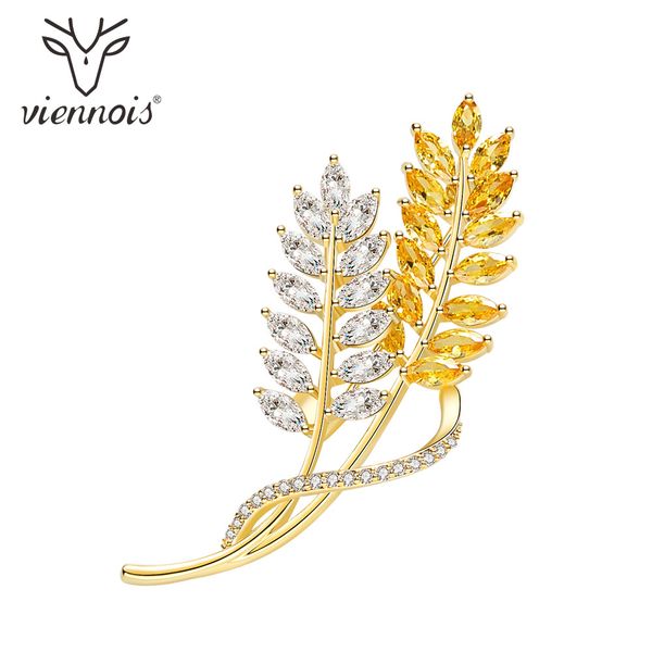 viennois gold color wheat sweater brooch for women zircon classic decoration pins winter gift 2019, Gray
viennois gold color wheat sweater brooch for women zircon classic decoration pins winter gift 2019, Gray