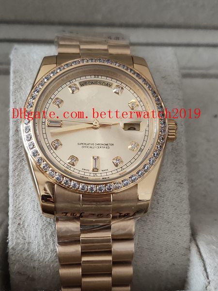 2 colors new men women gold black dial diamond bezel 118348 watch chest 36mm automatic fashion brand men's watch wristwatch, Slivery;brown
2 colors new men women gold black dial diamond bezel 118348 watch chest 36mm automatic fashion brand men's watch wristwatch, Slivery;brown