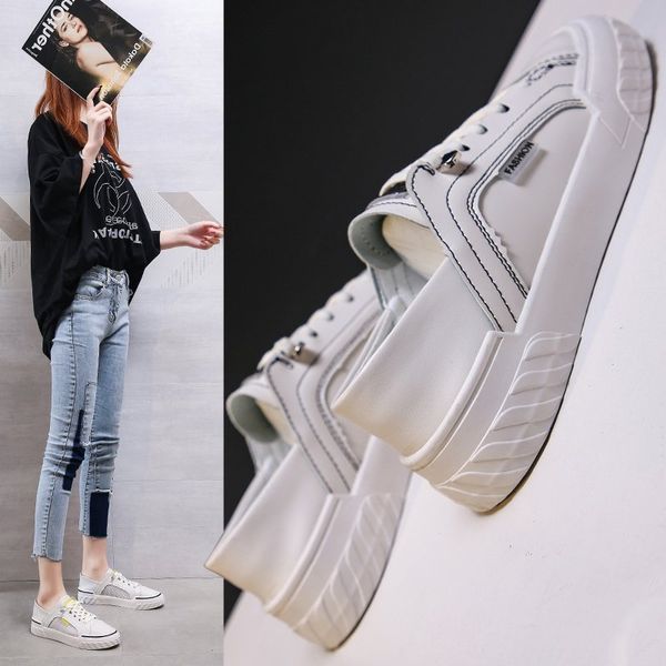 women's low-cut white shoe 2020 spring summer and fall new style all-match one pedal lazy flat double purpose women shoes thin, Black
women's low-cut white shoe 2020 spring summer and fall new style all-match one pedal lazy flat double purpose women shoes thin, Black