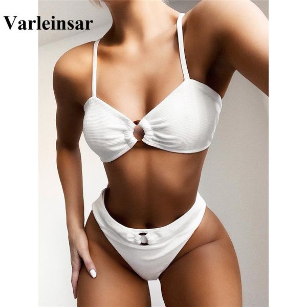 new ribbed high waist bikini 2020 female swimsuit women swimwear two-pieces bikini set bather bathing suit swim wear v1956, White;black
new ribbed high waist bikini 2020 female swimsuit women swimwear two-pieces bikini set bather bathing suit swim wear v1956, White;black
