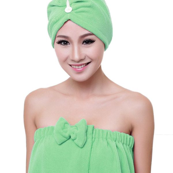 140*73 cm women bath skirt absorbent shower body spa bath wrap towel robe dry hair cap sets
140*73 cm women bath skirt absorbent shower body spa bath wrap towel robe dry hair cap sets