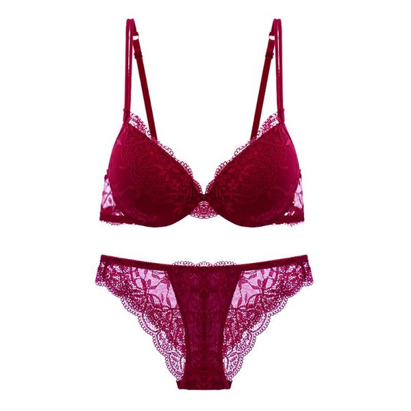 vgplay women bra set embroidery floral lace lingerie and hollow mesh panty plunge underwire bralette, Red;black
vgplay women bra set embroidery floral lace lingerie and hollow mesh panty plunge underwire bralette, Red;black