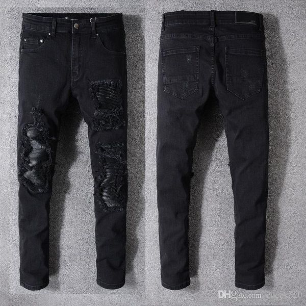 fashion new mens designer jeans men women brand slim fit skinny jeans outdoor motorcycle biker mens ripped jeans black denim pants, Blue
fashion new mens designer jeans men women brand slim fit skinny jeans outdoor motorcycle biker mens ripped jeans black denim pants, Blue
