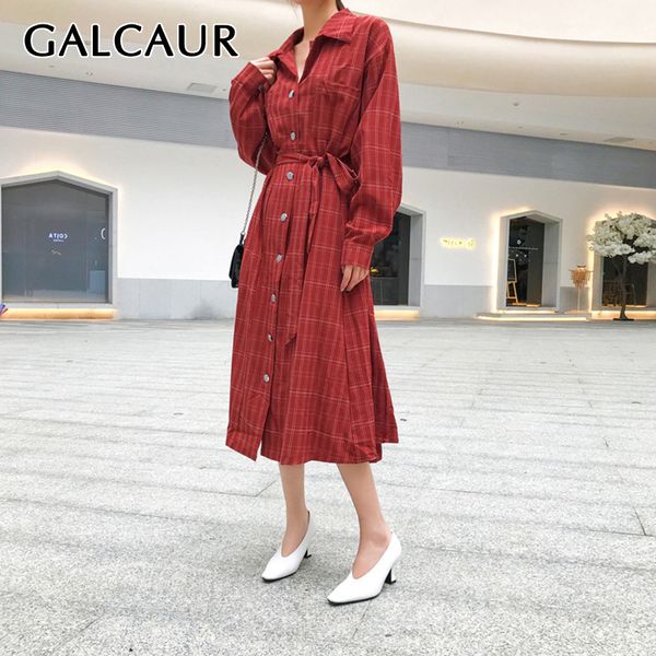 galcaur autumn plaid windbreaker female lapel collar long sleeve lace up high waist trench coat female 2019 korean fashion new, Tan;black
galcaur autumn plaid windbreaker female lapel collar long sleeve lace up high waist trench coat female 2019 korean fashion new, Tan;black