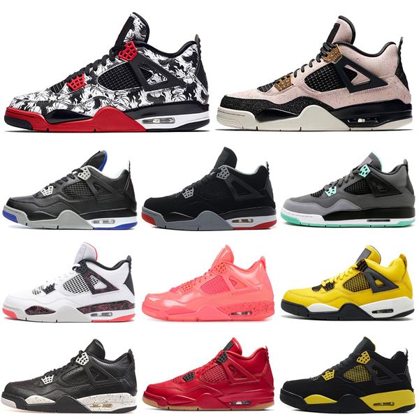 2019 Bred OG 4 4s Men Basketball Shoes FIBA What The Silt Red Cool Grey Pizzeria Singles Day Mens Trainers Sports Sneakers 7-13
2019 Bred OG 4 4s Men Basketball Shoes FIBA What The Silt Red Cool Grey Pizzeria Singles Day Mens Trainers Sports Sneakers 7-13